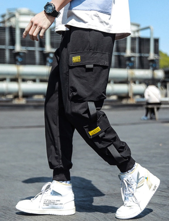 Men’s Casual Workwear Nine-Point Harem Pants – Loose Fit