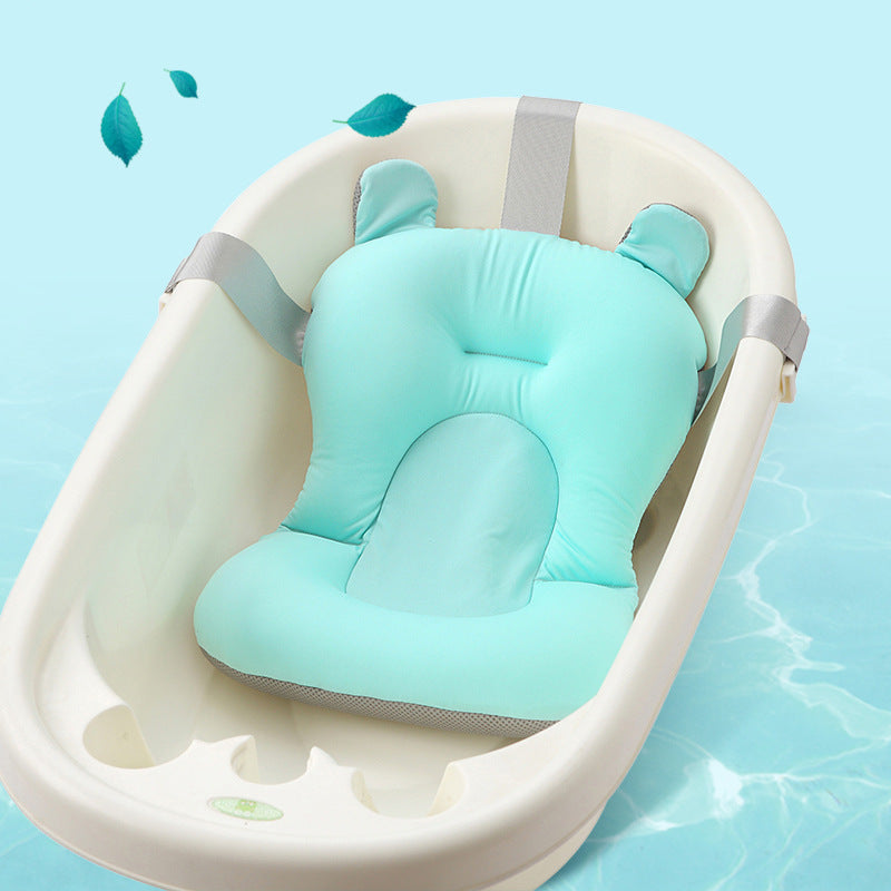 Newborn Bath Support Cushion – Anti-Slip Baby Shower Bed
