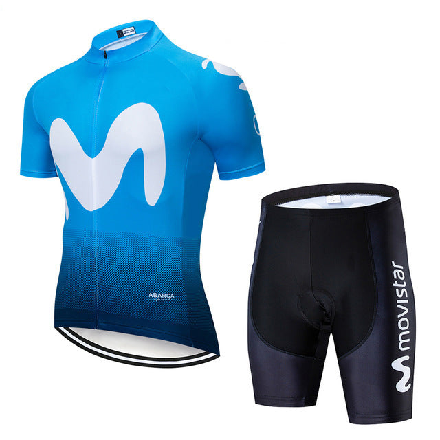 Men's Short Sleeve Outdoor Mountain Biking Suit