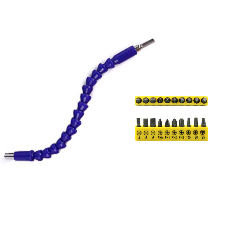 1/4" Hex Flexible Drill Bit Extension – Bendable Shaft, Magnetic