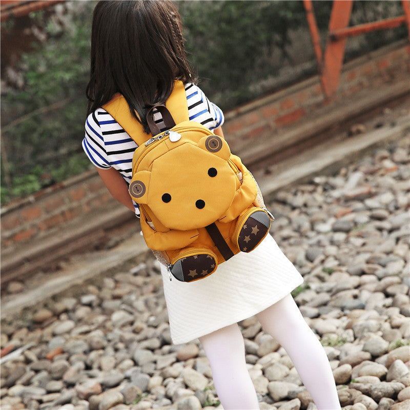 Unisex Kids Cartoon Mini Backpack Polyester For School