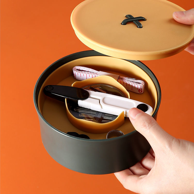 Household Button Sewing Box Set – Complete Organizer for Sewing
