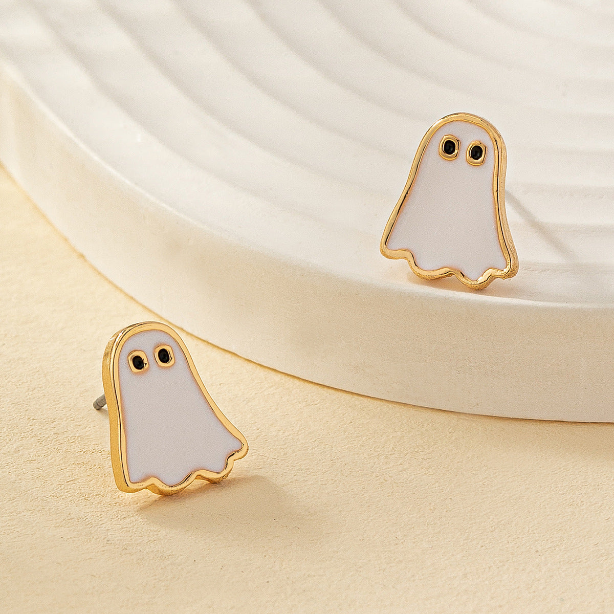 Women's Halloween Simple Special-interest Design New Ghost Earrings