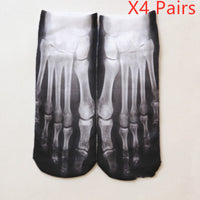 Skeleton Foot 4Pairs