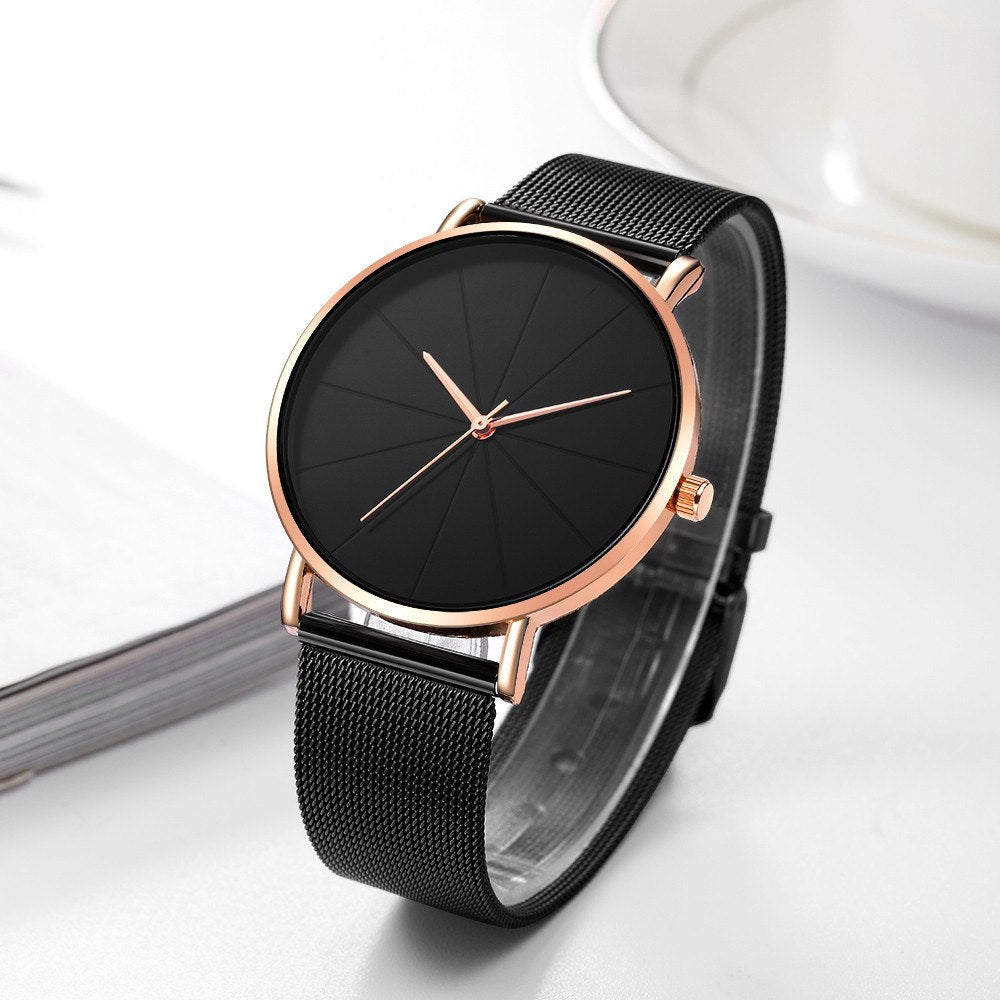 Men’s Luxury Military Sport Quartz Watch – Stainless Steel with Date Display