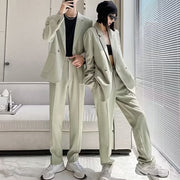 Men's Casual Draping Suit Suit