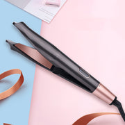 2-in-1 Professional Hair Straightener and Crimper Wet/Dry Curling Comb