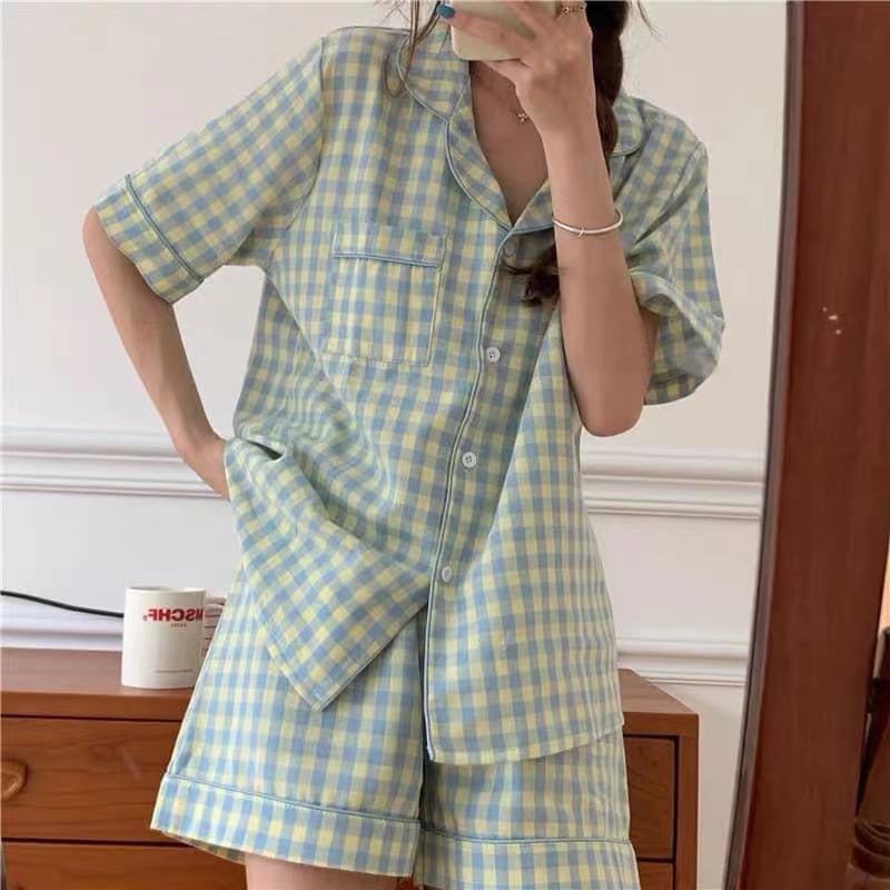 Suit Cartoon Cute Outerwear Homewear Summer