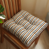 Brown blue stripes