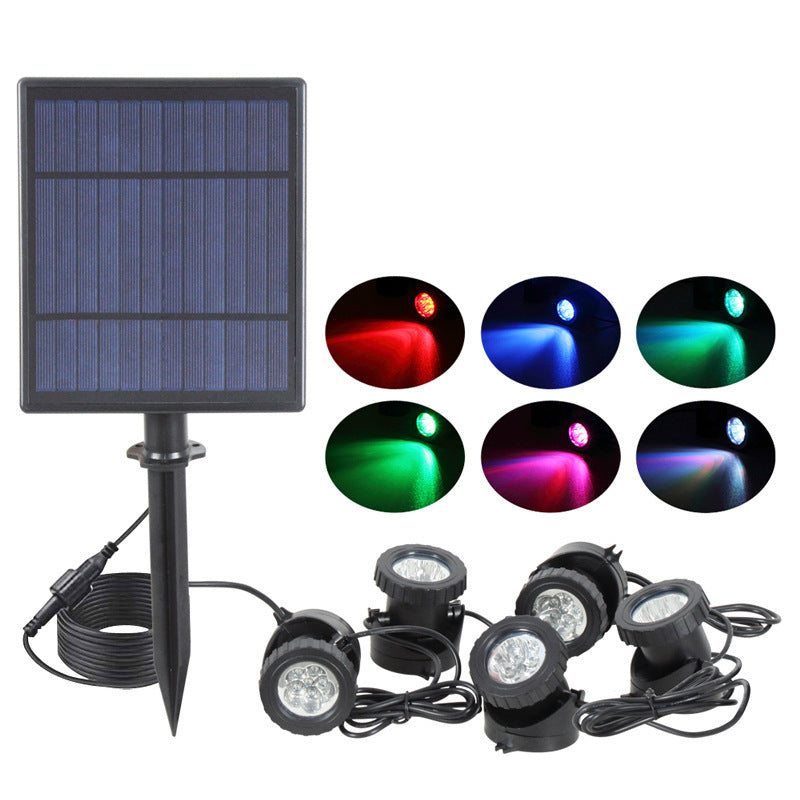 Colorful LED Pool Lights Outdoor Waterproof Decoration