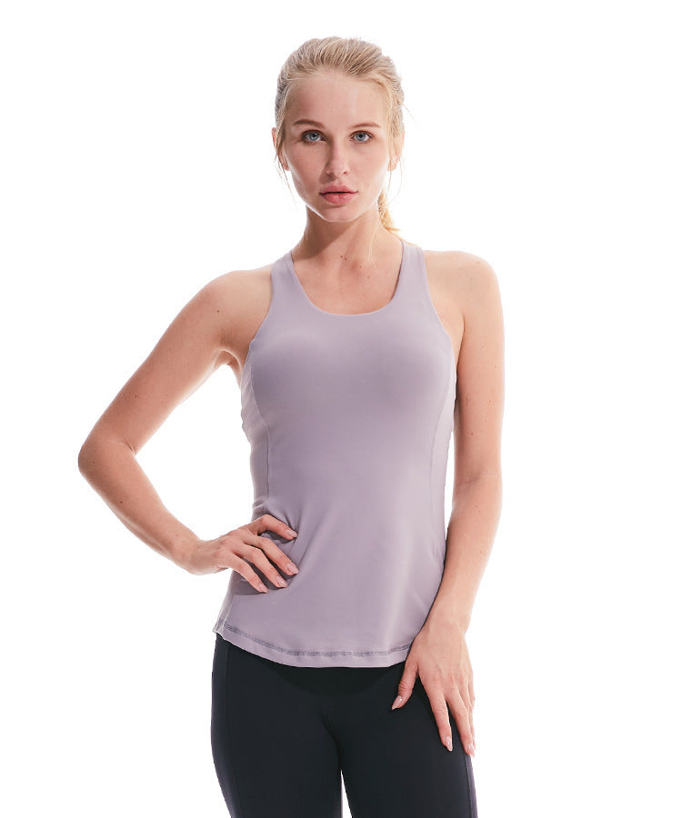 European and American yoga clothing tops