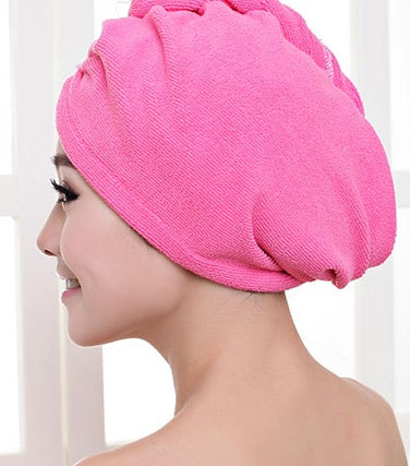 Women’s Hair Dryer Cap – Absorbent Hair Drying Towel