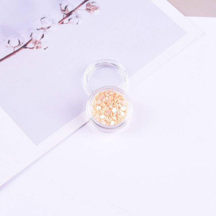 3mm Heart Laser Sequin Decorative Patch