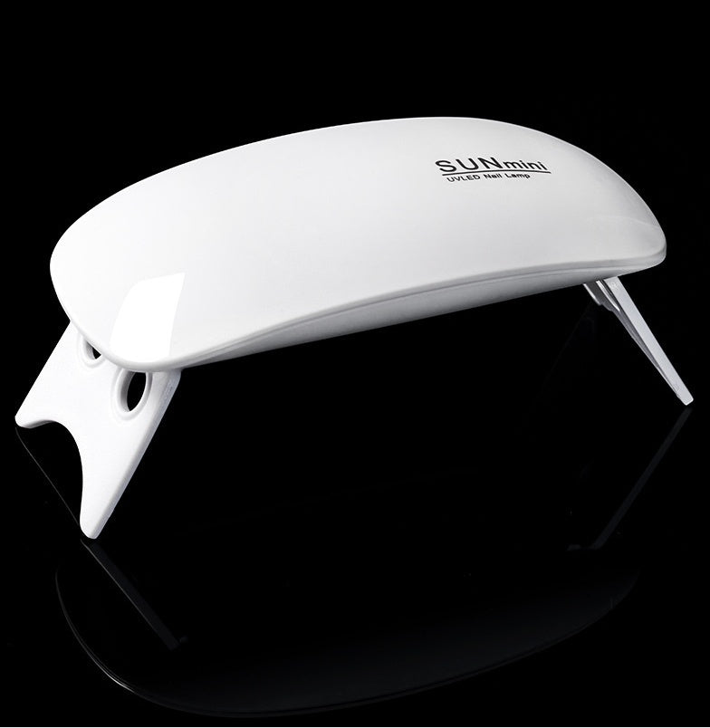 Mini LED Nail Lamp – Portable Mouse-Shaped UV Phototherapy Dryer