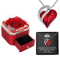 1 Red Blossom Color Necklace