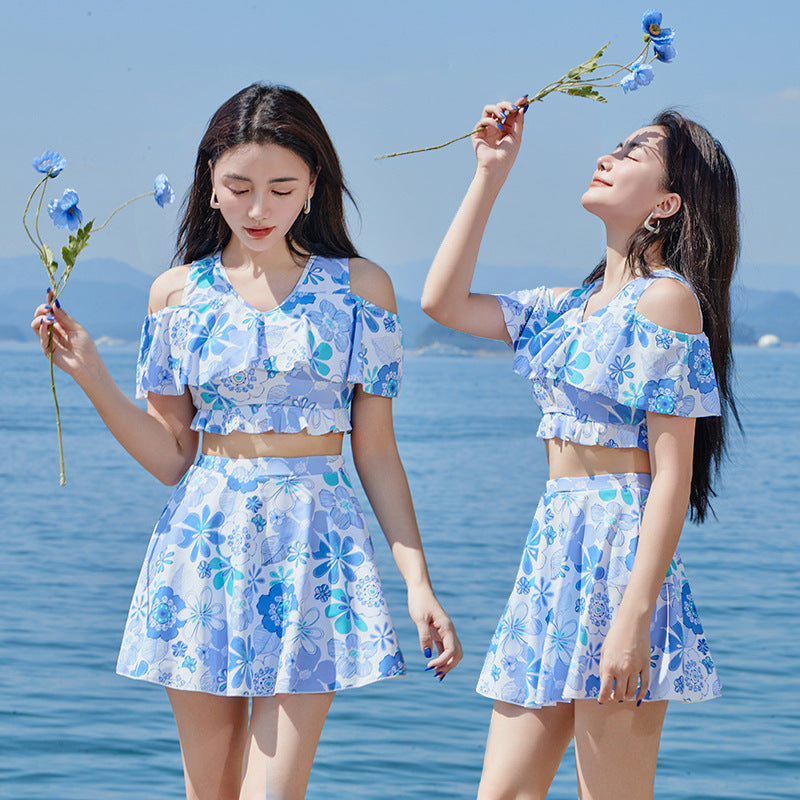 Summer New Fresh Women's Swimsuit Swimming Dress
