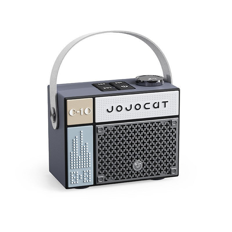 Plastic Bluetooth Retro Mini Speaker For Car And Desk