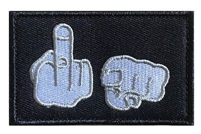 Embroidery Badge Embroidered Cloth Stickers – Velcro Letters for Clothing and Accessories