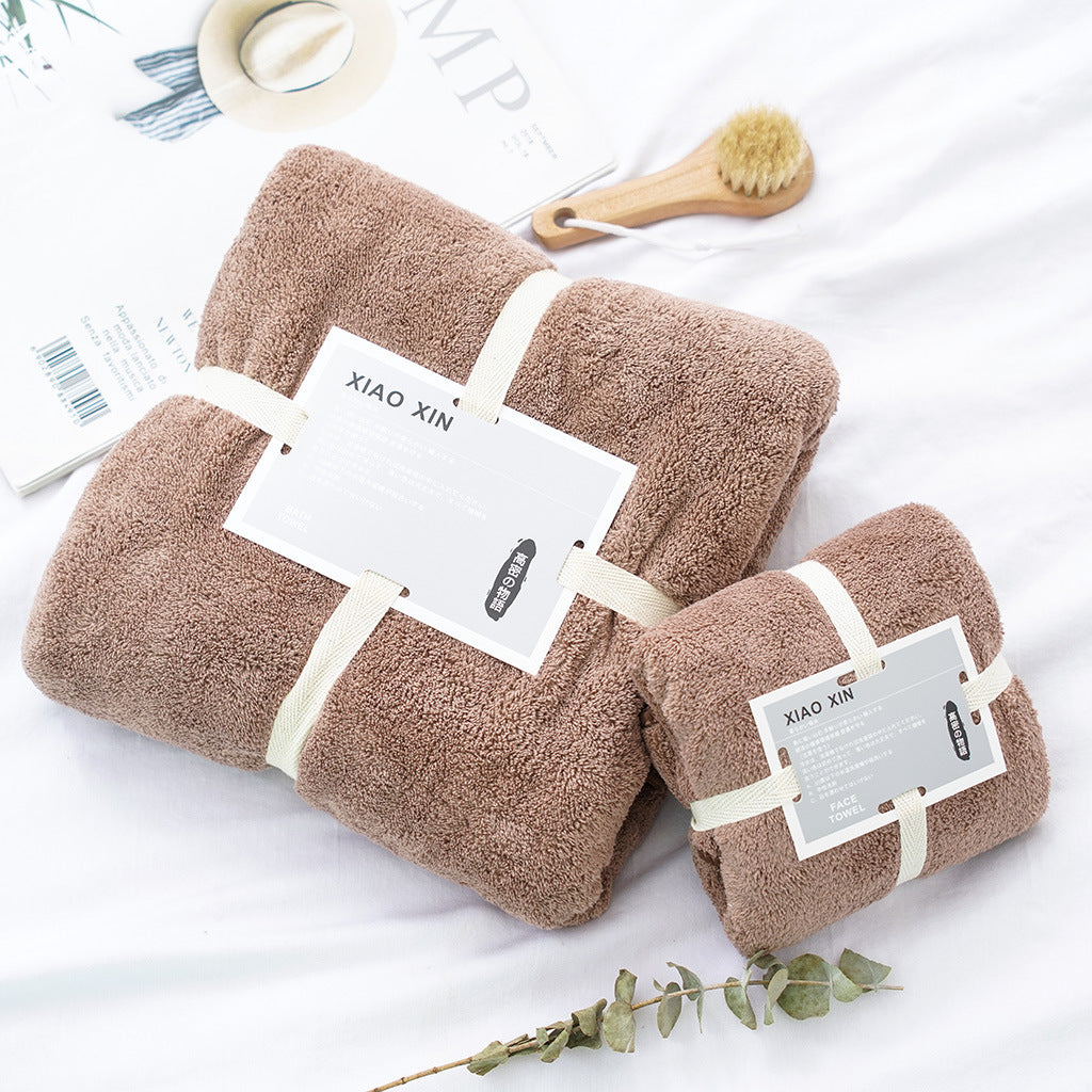 Absorbent Bath Towel For Mother And Child