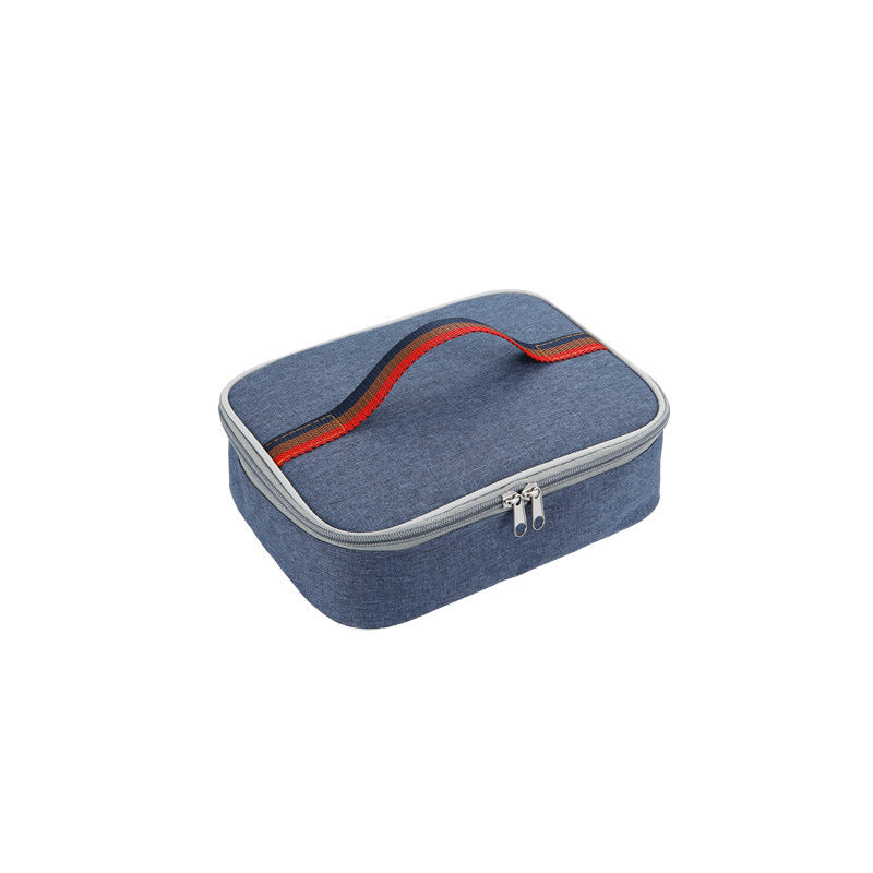 Japanese Oxford Cloth Portable Insulated Thick Aluminum Foil Lunch Thermal Bag