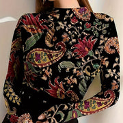 Western Style All-matching Plus Size T-shirt For Women