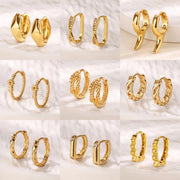Wheat Woven Earrings For Women Ear Ring High-grade