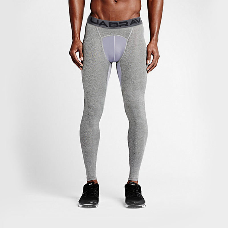 Men’s Quick-Dry Compression Running Tights – Sports Training Pants