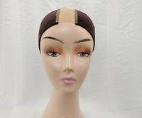 Dard brown with lace