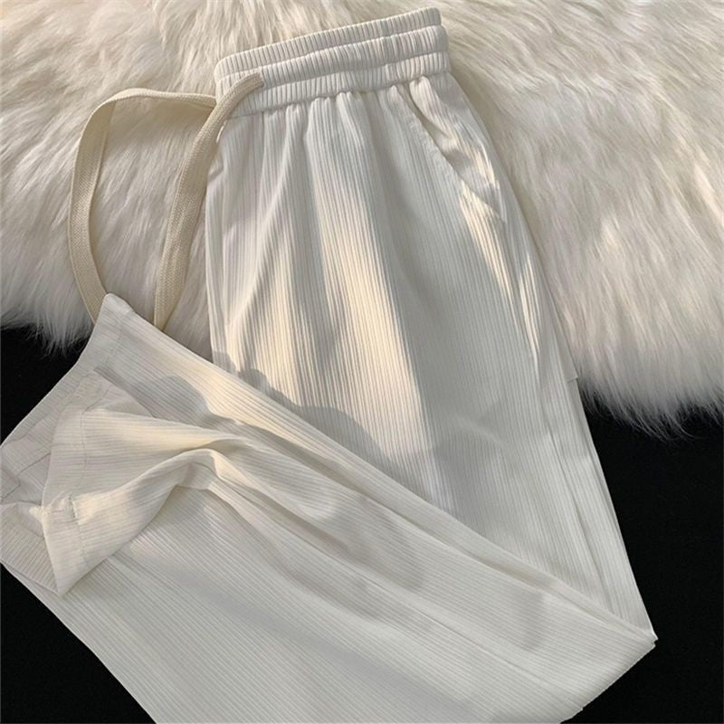 Men’s Thin Loose Straight Summer Casual Trousers
