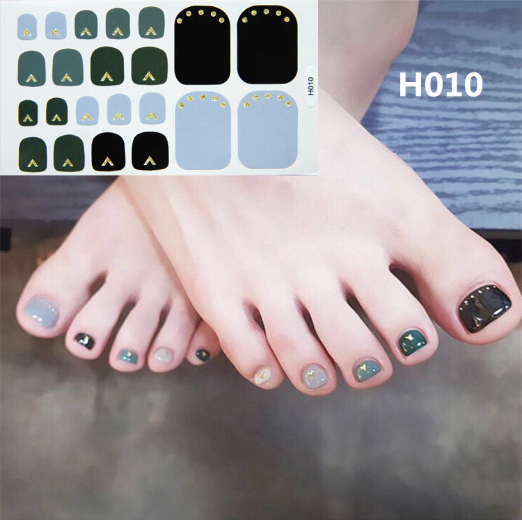 Toenail Sticker Mask Craft Summer