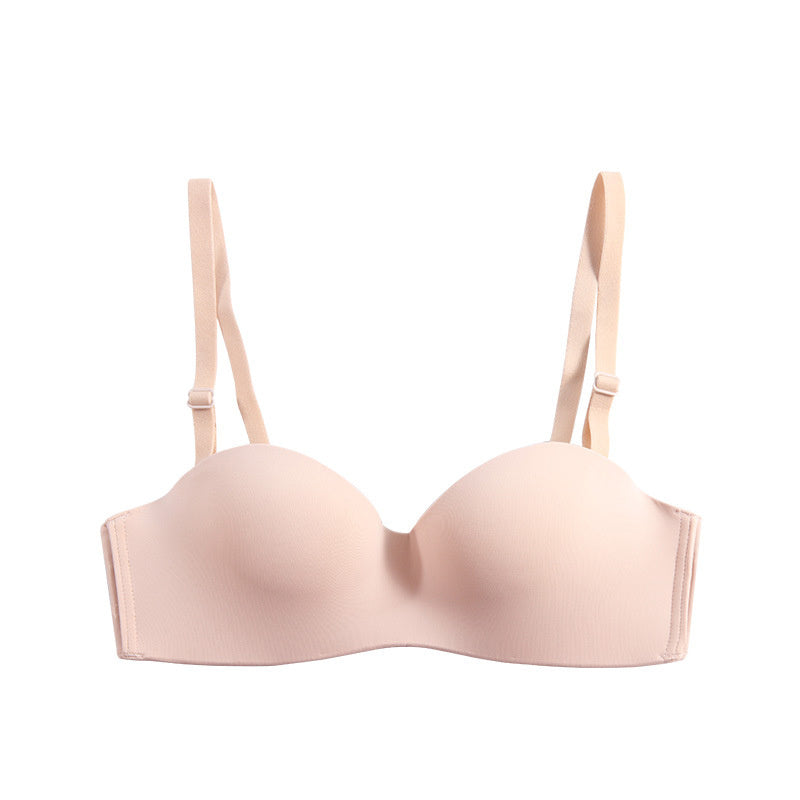 Strapless gathered underwear