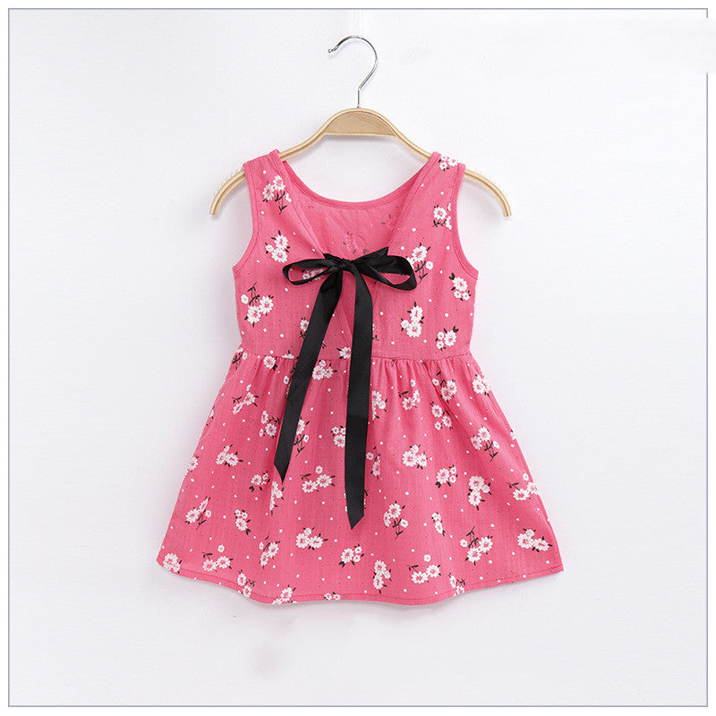 Sleeveless Vest Children's Dress