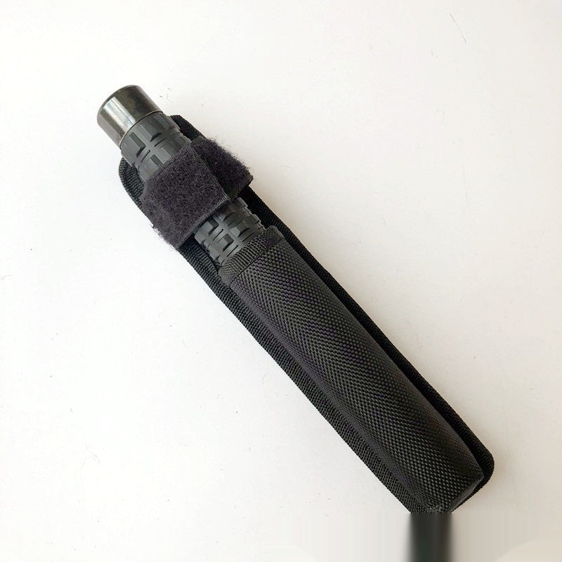 Oxford Thickened Expandable Baton Mechanical Stick Flashlight Stretchable Baton Sets