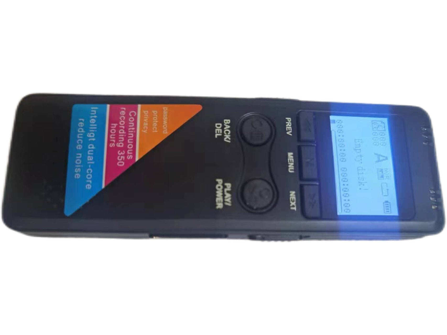English HD Noise Reduction Digital Recording Pen MP3 Player Large Capacity Portable Smart Recorder