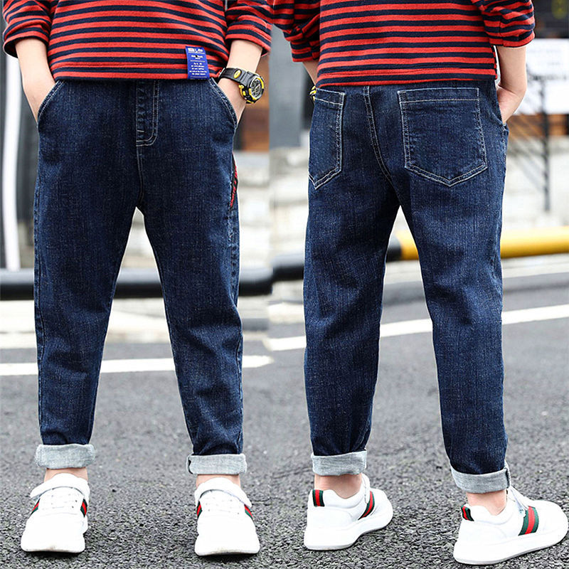 Boys Velvet Jeans Slim Fit Winter Pants 3 Months Classic