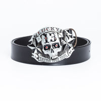 Black Belt Connecting Leather