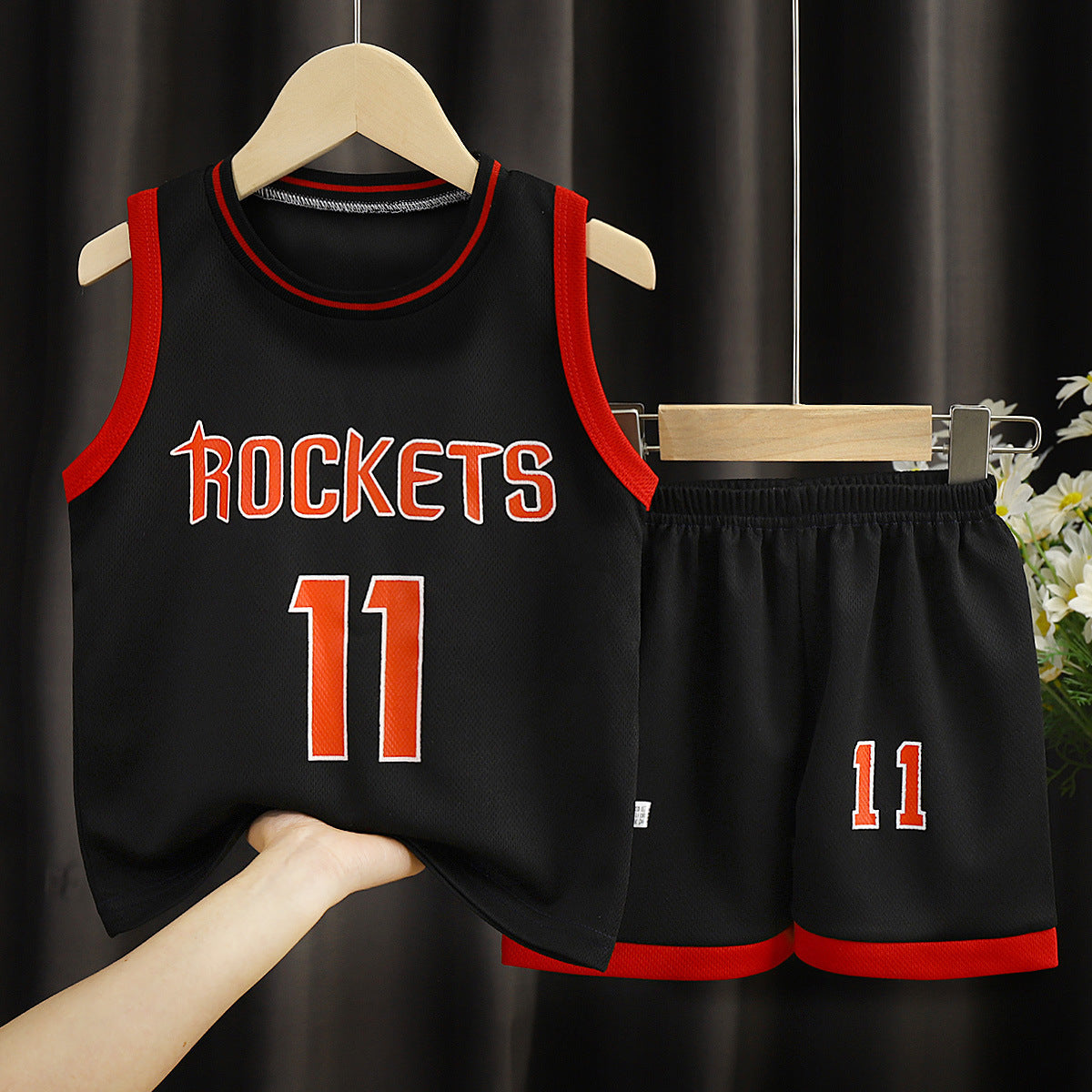 Boys Two Piece Basketball Regular Fit Chemical Fiber