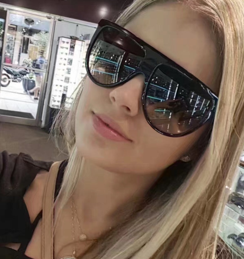Women’s Gradient Lens Sunglasses Full Frame Unisex Shades