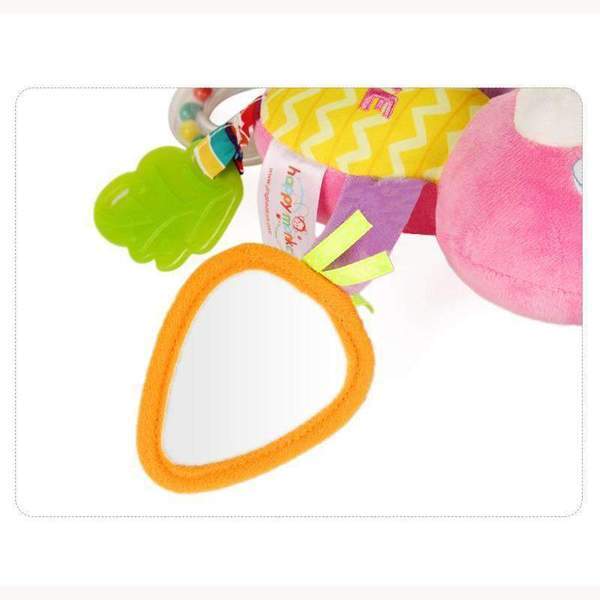 Soft Plush Polyester Stroller Hanging Toys Unisex Baby