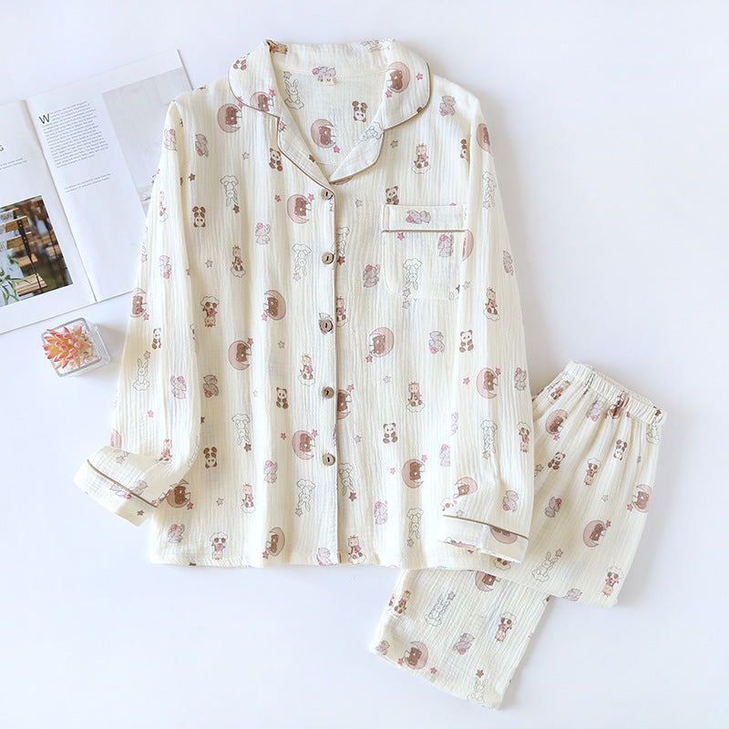 Women's Fashion Cotton Homewear Suit