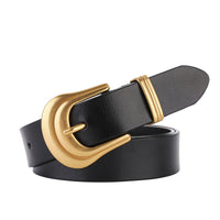 Gold Buckle Black