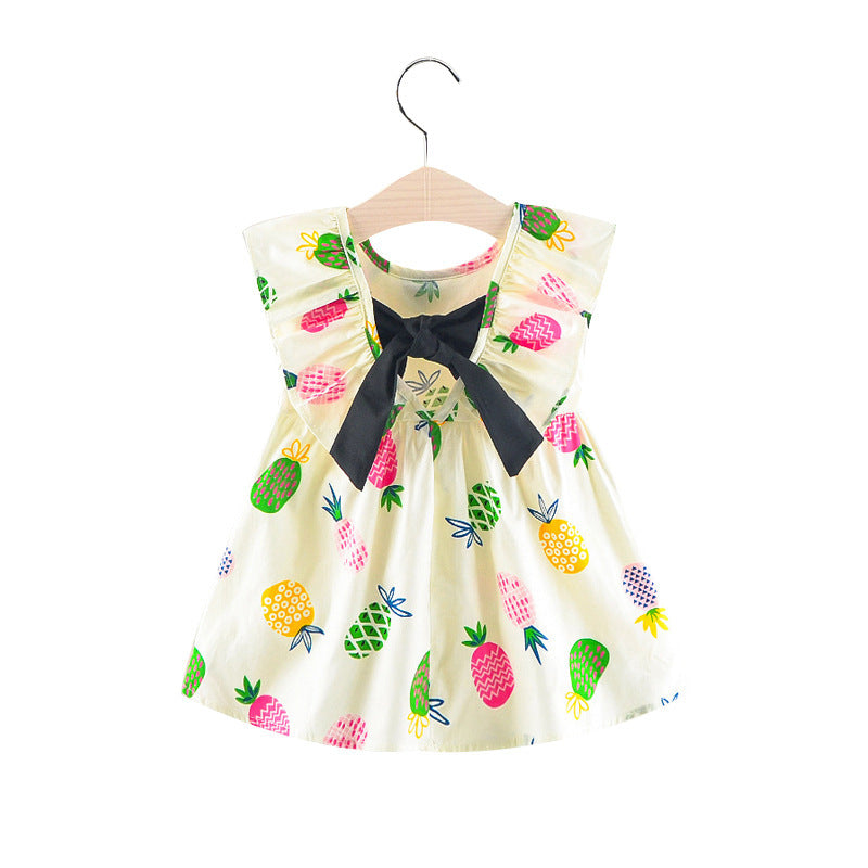 Pineapple Print Dress