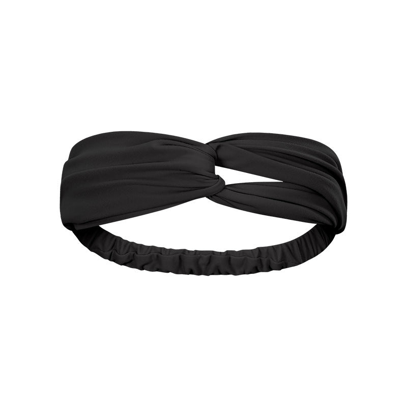 Women’s Yoga Headband – Non-Slip Twist Knot Hair Band for Workout & Fitness
