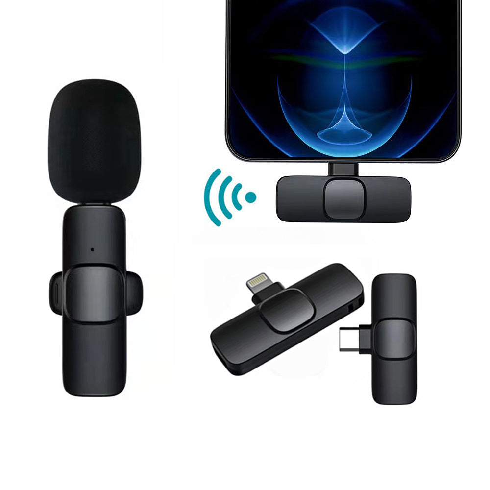 ClearCast™ Wireless Lavalier Microphone – iPhone & Android Compatible