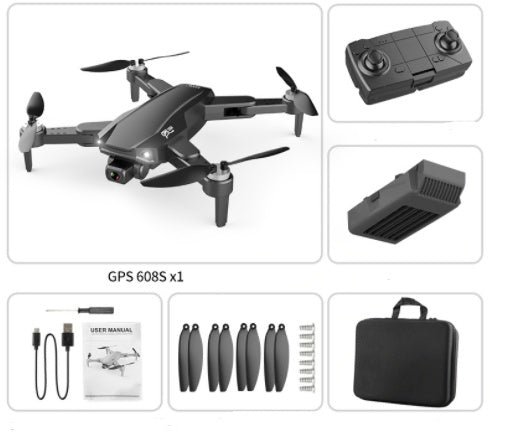 GPS Dual Camera Drone – High-Definition Quadcopter with Remote Control