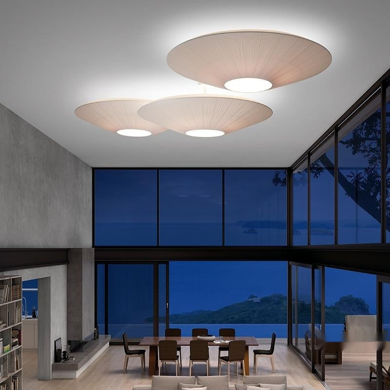 Chinese Creative Minimalist Aisle Fabric Ceiling Lamp