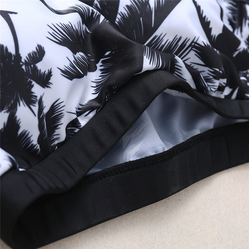 Women’s Floral Bikini Set – Sexy European Style Swimwear with Padded Top
