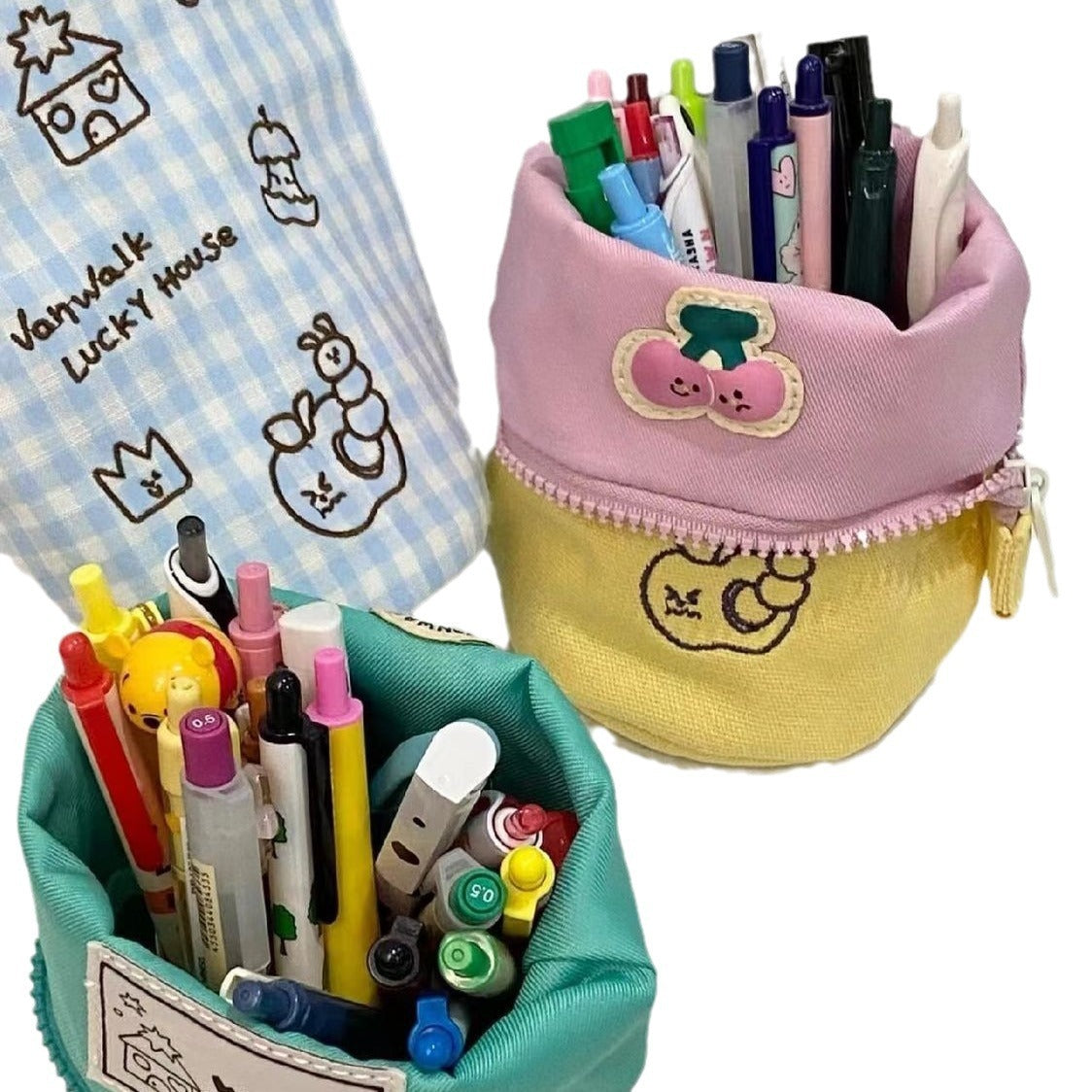 Creative Pull-out Pencil Case High Vertical Turn
