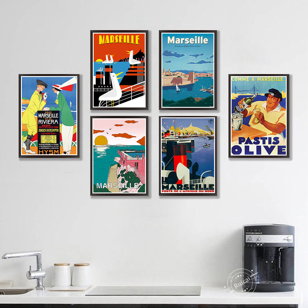 Home Decoration Simple Travel Canvas Poster