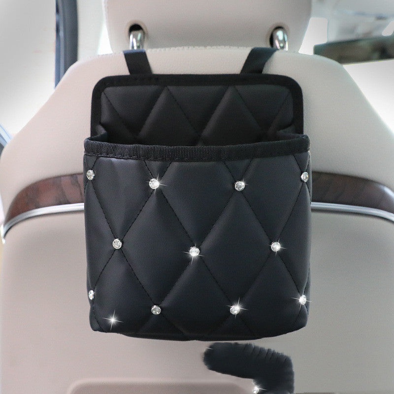Car Seat Handbag Holder – Universal Car Storage Organizer for Middle Console & Auto Interior Tidying